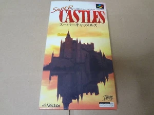 Super Castles Unused Game Good W/Box Manual Super Famicom SFC NTSC-J Japan JP - Picture 1 of 8