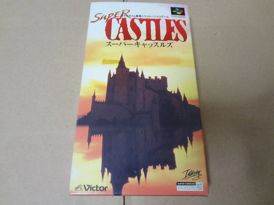 Super Castles Unused Game Good W/Box Manual Super Famicom SFC NTSC-J Japan JP - Image 1 of 4