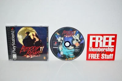Bloody Roar 2 (Sony PlayStation 1, 1999) PS1 PSOne PSX 2 3 CIB TARJETA REG COMO NUEVA🔥 Foto 1 de 4