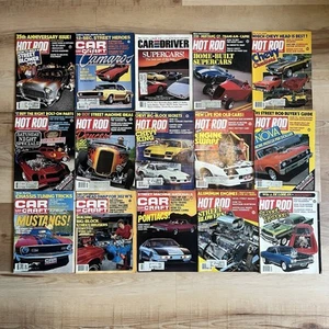 15x HOT ROD Magazine Lot: Vintage Car Craft Chevy Mustang Pontiac Muscle Cars - Picture 1 of 6