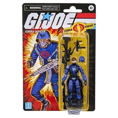 G.I. Joe: Retro Collection Cobra Officer Kids Toy Action Figure - Image 1 of 2