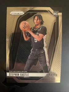 2024-25 Prizm Stephen Castle Rookie #234 Spurs RC - Picture 1 of 2