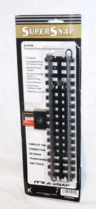 K-Line K-0799 Supersnap 10" Terminal Track w/ Surge Protector O tubular lock on - Picture 1 of 4