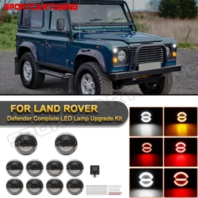 LED Turn Signal Position Stop Tail Lamp For 83-16 Land Rover Defender 90 110 130 - Image 1 of 4