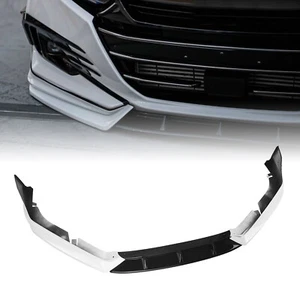 3x divisor de labios delantero parachoques para automóvil adecuado para Honda Accord Yofer estilo 2021-22 blanco - Imagen 1 de 12
