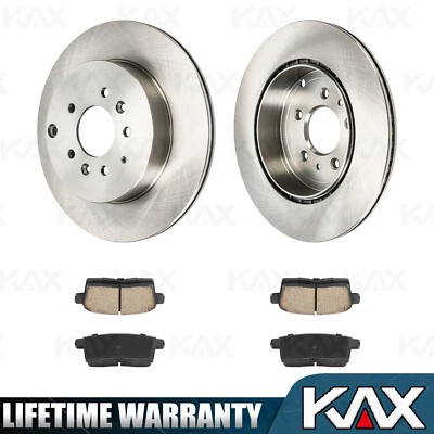 Pair Rear Brake Rotors Pads for Mazda CX-9 2007 2008 2009 2010 2011 2012-2015 - Image 1 of 4