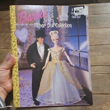 Golden Books 1998 Barbie Gala Evening Fashions Paper Dolls Complete