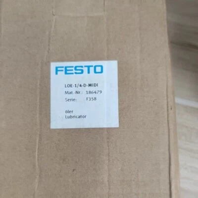Filtro regulador lubricador de aire Festo LOE-1/4-D-MIDI 186479 nuevo LOE1/4DMI Foto 1 de 3