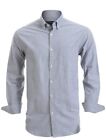 Double Pump Mens Button Down Shirts Cotton Long Sleeve Shirts Regular Fit (Sl10a