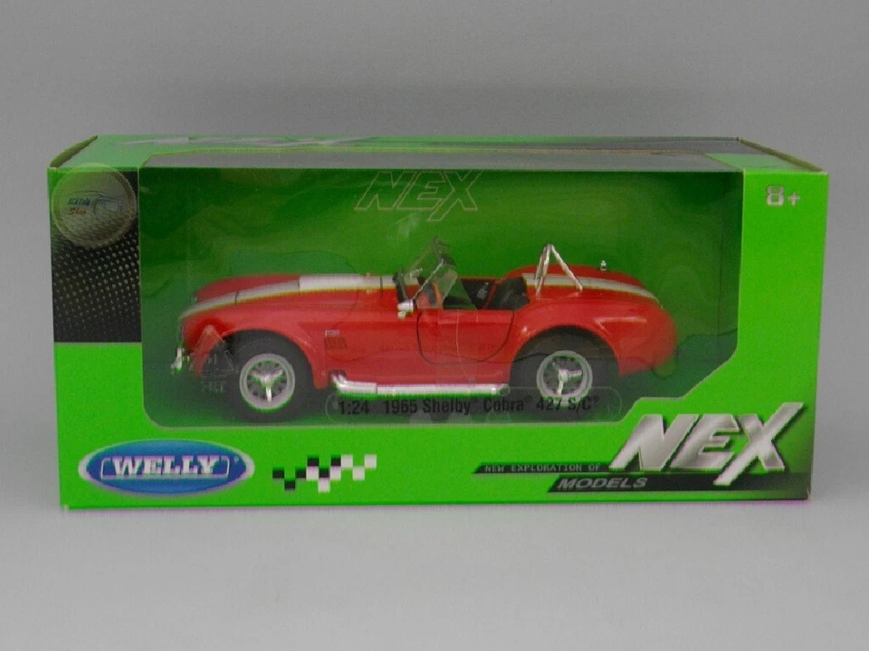 Shelby Cobra 427 S/C (1965) - Welly 1:24 - WE24002RE - Immagine 1 di 1