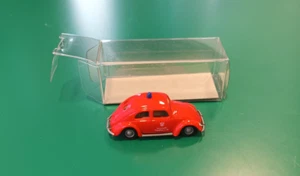 Praliné VW Escarabajo H0 Bomberos Frankfurt/Main en embalaje original - Imagen 1 de 4