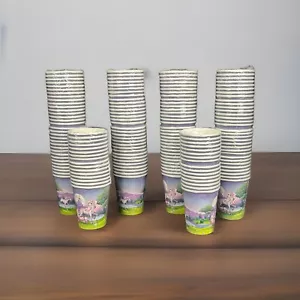 Unicorn Fantasy Hot/Cold Cups Resale Lot 20 8-Count Packages 160 Cups Total NEW - Picture 1 of 8