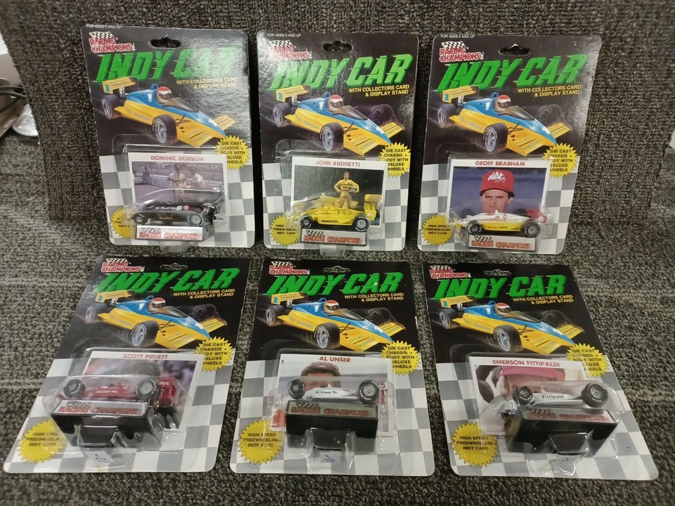 6 1989 Racing Champions Indy Car escala 1:64 diecast Foto 1 de 4