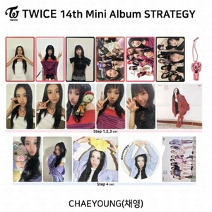 Mini álbum DOS VECES 14º ESTRATEGIA paso 1,2,3,4 tarjeta fotográfica postal adorno Chaeyoung - Imagen 1 de 44