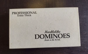 Puremco Marblelike Dominoes #816 Pro Extra Thick USA 28 Piece Large Mouth Bass - Picture 1 of 7