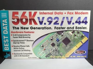 Modem interne Windows Best Data 56K V.92/V.44 - Smart One Series V.92 - Photo 1/8