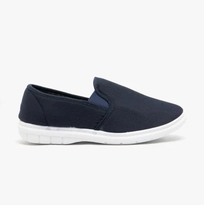Scimitar LOUIE Herren Freizeit Slipper Canvas & Plimsolls