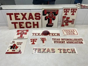 Calcomanías Angelus vintage - Texas Tech College - Imagen 1 de 8