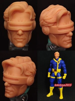 1:12 Cyclops Tye Sherida Male Soldier Head Sculpt For 6'' ML Action Figure Toys - Image 1 of 4