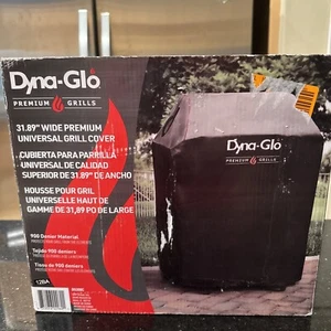 Dyna-Glo DG300C Premium Small Space LP Gas Grill Cover Black New - Picture 1 of 11