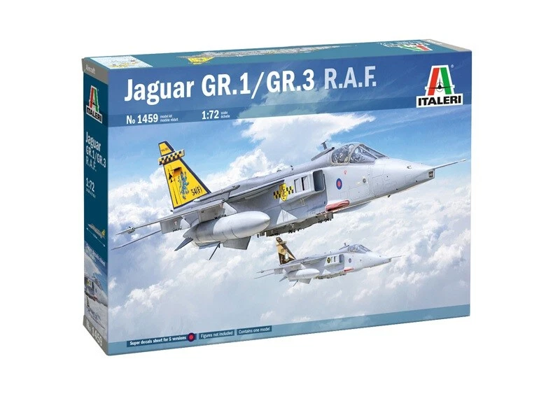 Italeri 1459 - 1:72 Sepecat JAGUAR GR.1/3 R.A.F. - Nuovo - Immagine 1 di 1