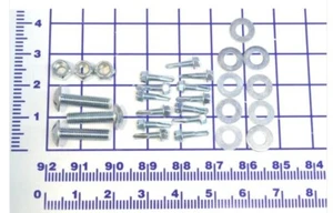 Lot Of 2X KMF1062 2Pc. Dock Leveler Fastener Kit Toe Guards One Side Only - Picture 1 of 1