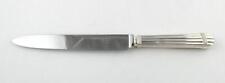 Christofle France Aria Silverplate Large Stainless Blade Roast Carving Knife