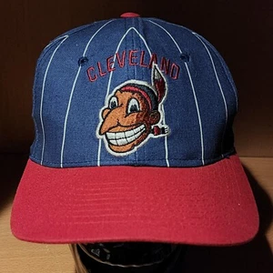 Vintage Cleveland Indians American Needle Cooperstown Fitted Cap Hat Size: 7 3/8 - Picture 1 of 17