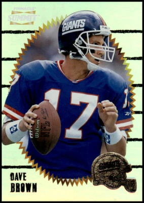 1996 Summit Premium Stock #85 Dave Brown - Image 1 of 2