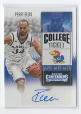 2016-17 Contenders Draft Picks #149 Perry Ellis College Ticket Auto