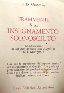 Ouspensky Frammenti di un insegnamento sconosciuto - Picture 1 of 1