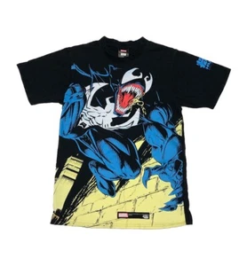 Huf x Marvel Venom All Over Print AOP Crew Neck Black T Shirt Men’s Small - Bild 1 von 5