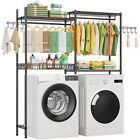 LEHOM Clothes Drying Rack,Over The Washer and Dryer Storage Shelf,Over Dryer ...