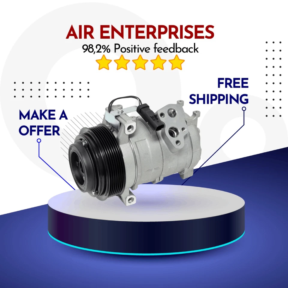 Compresor aire acondicionado apto para Jeep Grand Cherokee 2007-2010 Foto 1 de 1