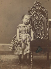 MATHEW BRADY PHOTO WASHINGTON, PORTRAIT OF A LITTLE GIRL