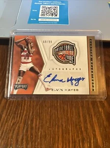 2019-20 Playoff ELVIN HAYES HOF Hall of Fame Auto Autograph #HF-EHA Bullets /99 - Picture 1 of 6