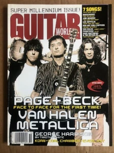 Guitar World Oct. 1999 Millennium Issue Jimmy Page, Jeff Beck, Eddie Van Halen - Picture 1 of 20