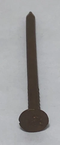 Vintage One CHASE 2.5 Inch Copper Nail Raised Centaur Horsemen With Bow Logo Cover