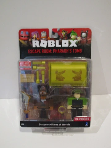 Roblox Escape Room: Pharaoh's Tomb 10 Piece Play Set NEW Cover