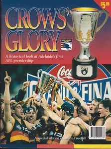 CROW'S GLORY Magazine - AFL Adelaide Crows Historical Look - NEW - FREE SHIP - Picture 1 of 1