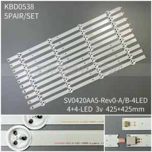 LED-Streifen für Panasonic TX-42ASW504 TX-42AS520E TH-42A410T SV0420A88_Rev3_A B - Bild 1 von 5