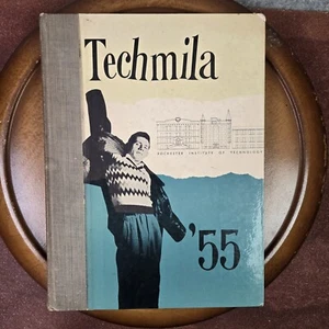 Anuario del Instituto de Tecnología de Nueva York 1955 RIT Rochester - Techmila de colección - Imagen 1 de 17