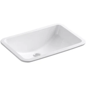 KOHLER K-2214-G-0 Ladena Undercounter Bathroom Sink, White One Size - Picture 1 of 3