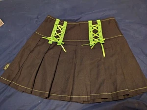 Tripp Royal Bones black/lime skirt style SB1403 size large NWT - Picture 1 of 9