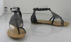 NEW Summer Black  Shoes Roman Gladiator  Sandals  WOMEN Size 5.5