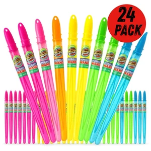 24x Giant 34cm Bubble Swords | Kids Outdoor Party Toys | Summer Fun Bubble Wands - Picture 1 of 8