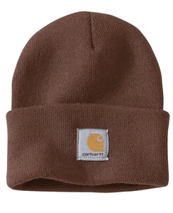 Carhartt Adult Men’s Unisex Knit Cuffed Beanie Mocha Brown One Size 100% Acrylic - Bild 1 von 3
