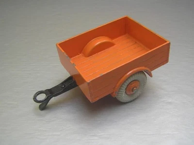 Remolque Land Rover Dinky Toys 27M 341 naranja con bujes naranjas Foto 1 de 4