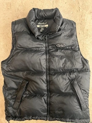 Eddie Bauer EBTEK Down Puffer Vest Black Men’s Size Small - Image 1 of 4