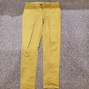 Chino Trousers Men W 34 Mustard colour - Picture 1 of 1